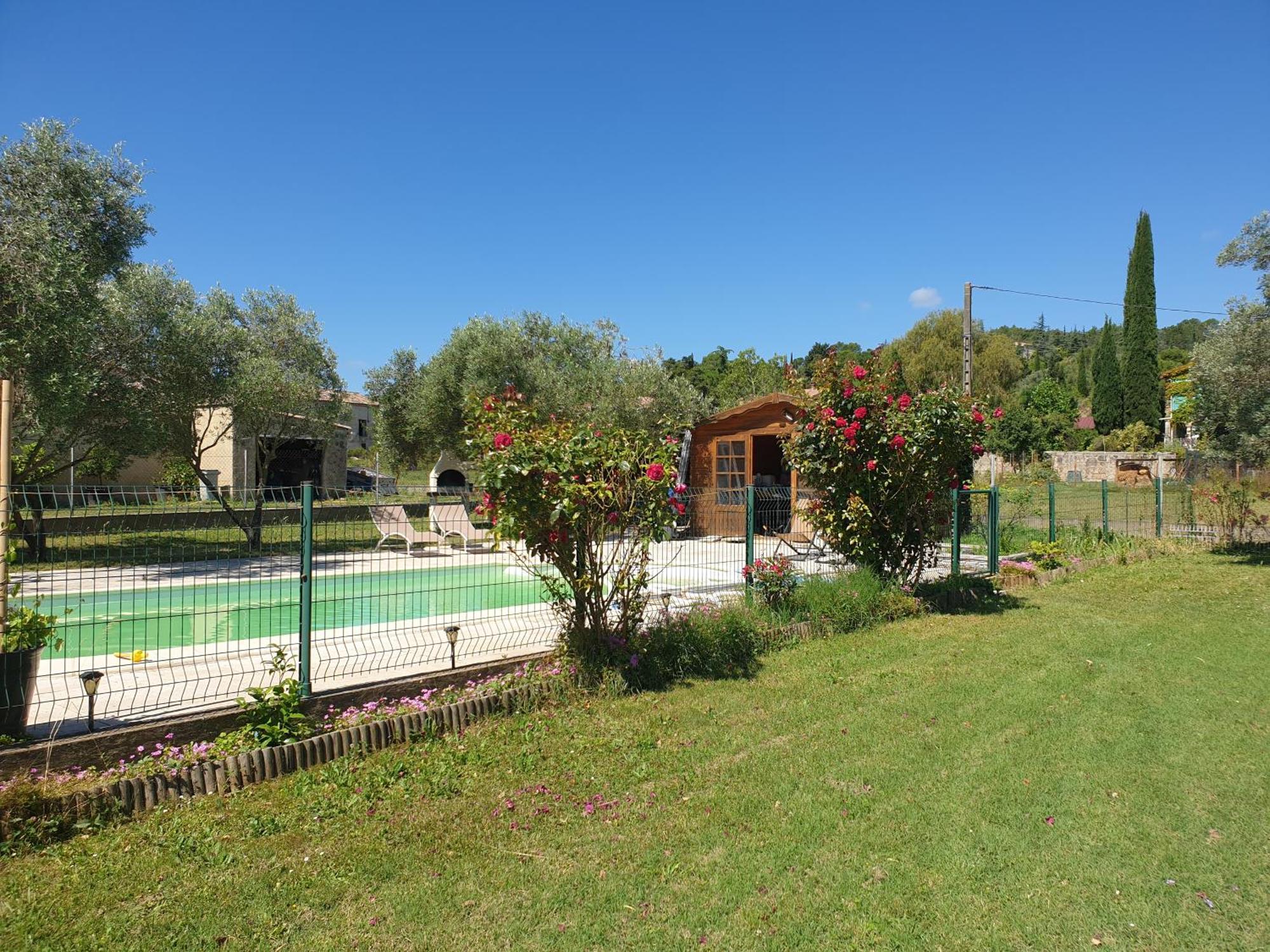 Gite Et Piscine L'Ecrin Aux Oliviers En Cevennes Saint-Christol-lès-Alès Zewnętrze zdjęcie